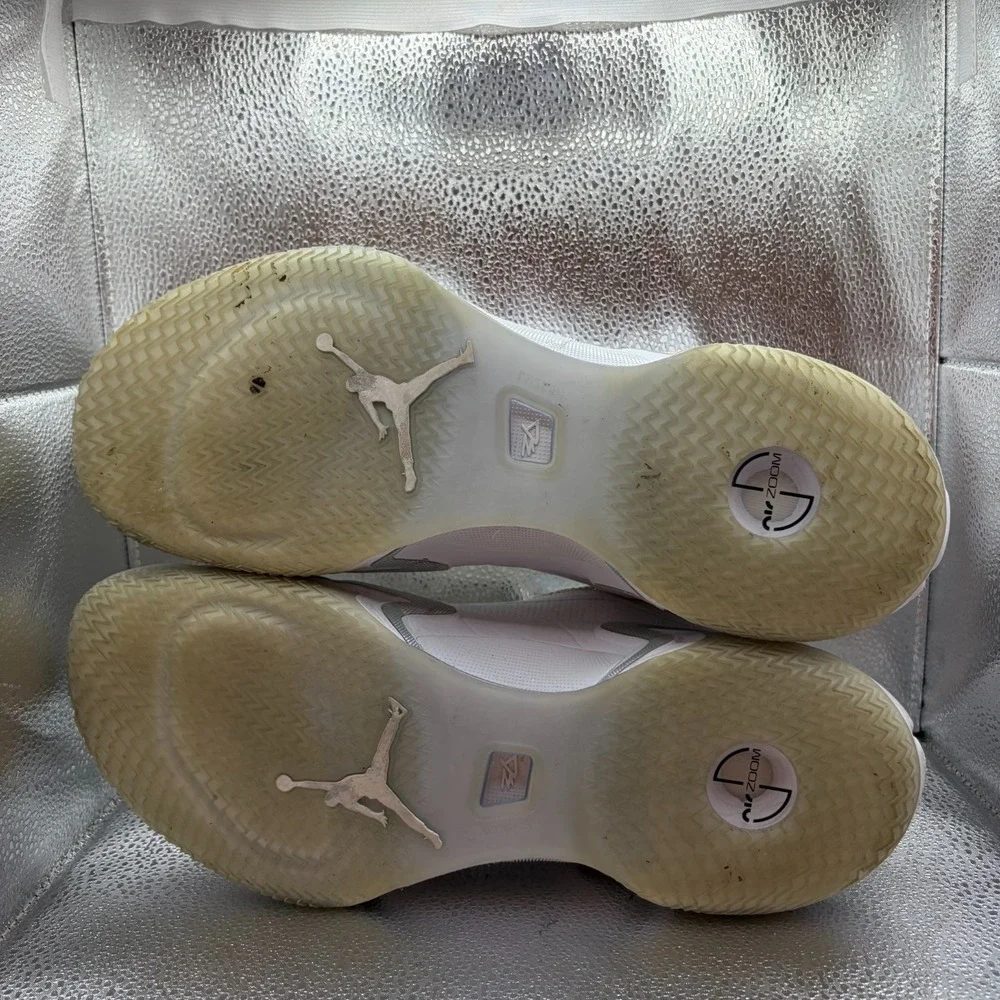 Size 14 Nike Air Jordan 36 Low Pure Money White Mens Running Shoes‎ DH0833-101